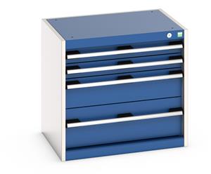 Bott Cubio 4 Drawer Cabinet 650W x 525D x 600mmH 40011040.**